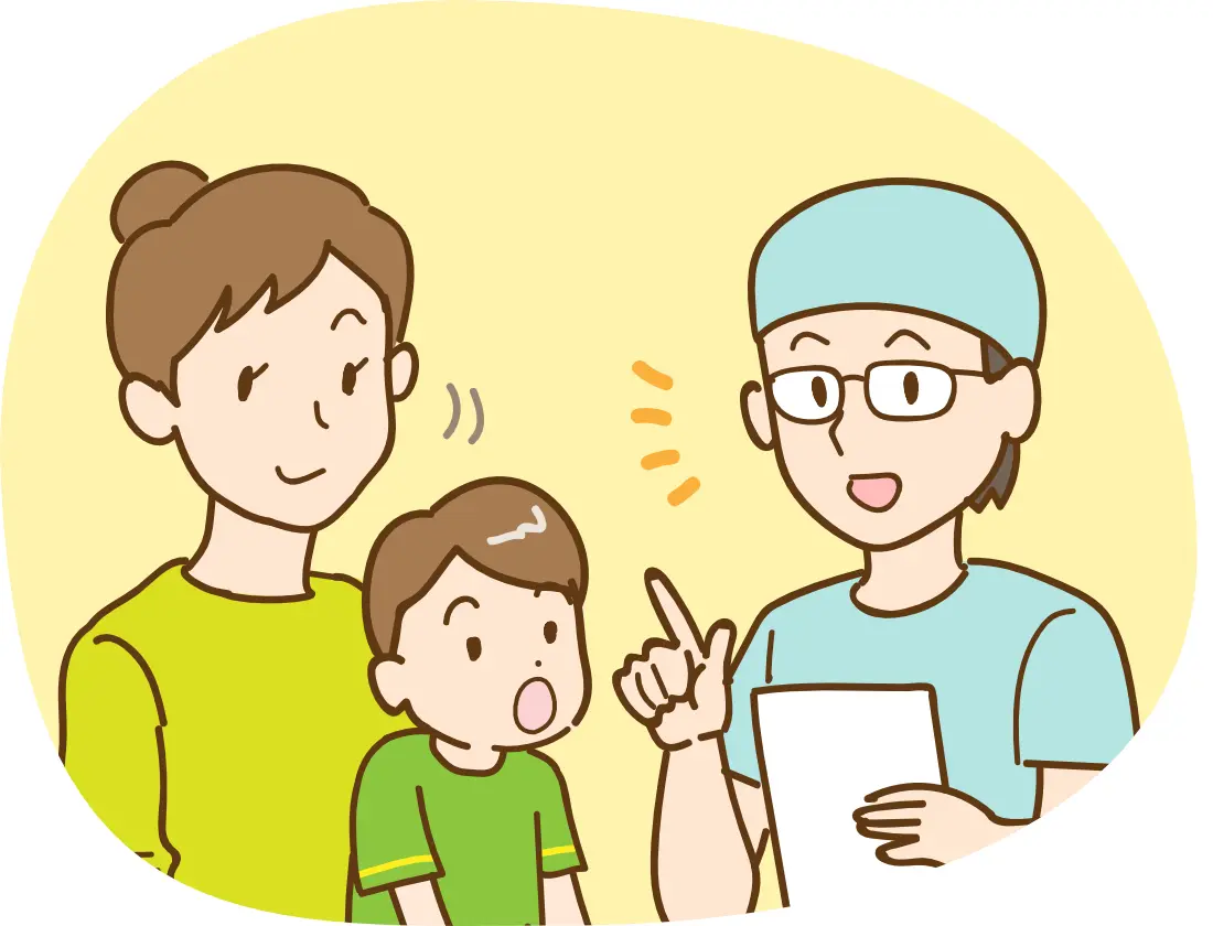 乳歯の矯正経過観察